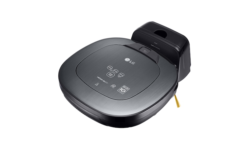 LG  HomBot Square mit Home View™ und Home Guard™, intelligente Reinigung und Raumüberwachung, VRH950MSPCM